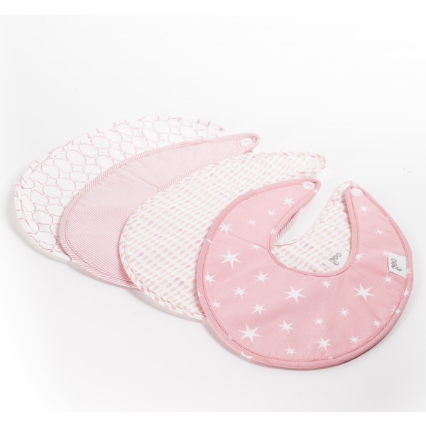 Goo Bib Set - Pink